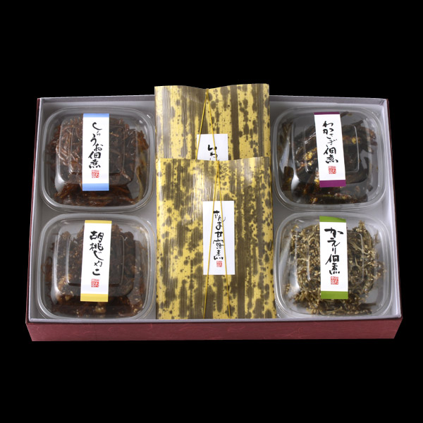 佃煮カップ・竹皮包み詰合せ